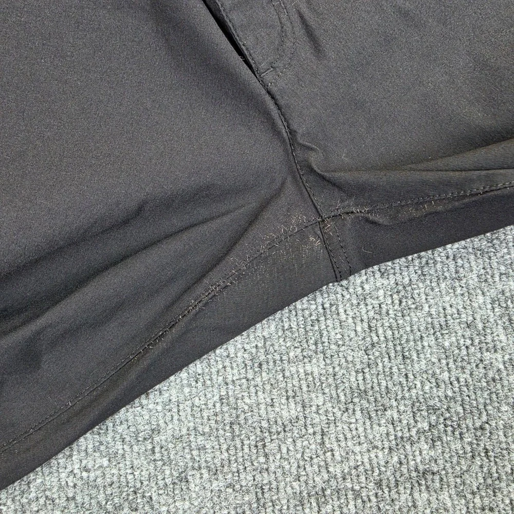 Eddie Bauer Tech Pants Men's 40x32 Stretch Hiking Outdoor Straight Leg Black